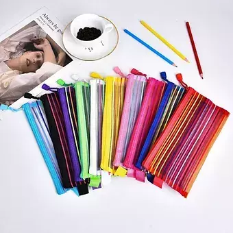 Necessaire Multiuso Transparente - 12 Unidades