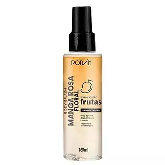 Body Splash Porán Manga Rosa - Unidade - PR223
