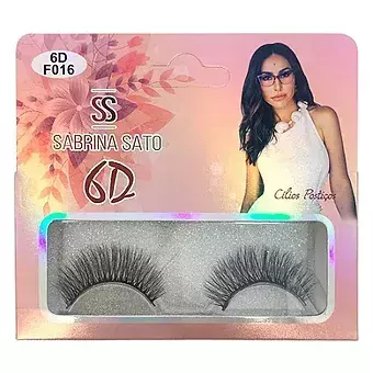 Cílios Postiços 6D Sabrina Sato - Caixa c/ 10 Pares - (cópia)