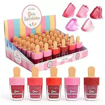 Gloss Sorvetinho Vivai - 306911 - 36 Unidades