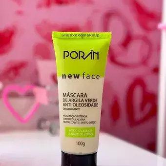 Máscara de Argila Verde Anti Oleosidade Porán - Unidade - PR281
