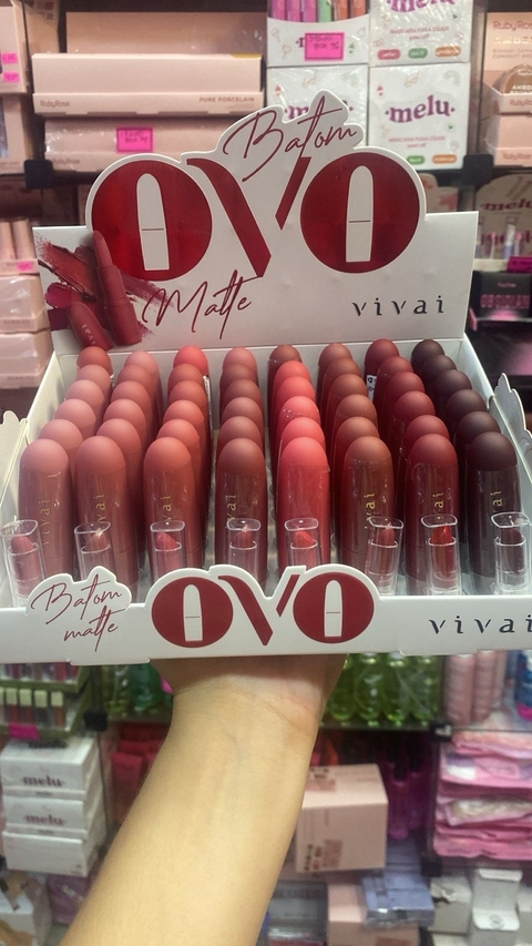 Batom Ovo Vivai Matte - 8 Unidades - 300841 - buy online
