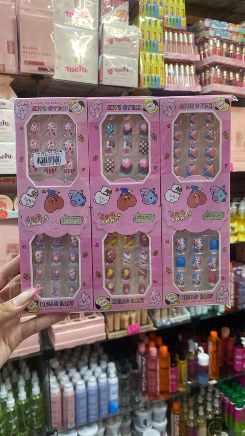 Unhas Postiças Infantil Sunny Day Coloridas - 12 Unidades - buy online