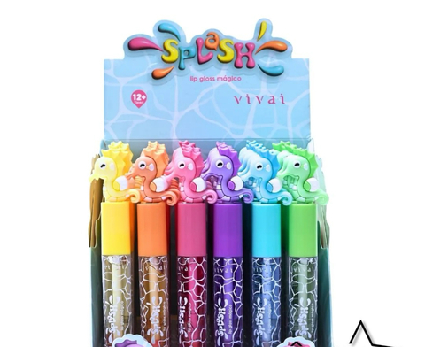 Lip Gloss Splash Cavalo Marinho Vivai - 6 Unidades - 314511 - buy online