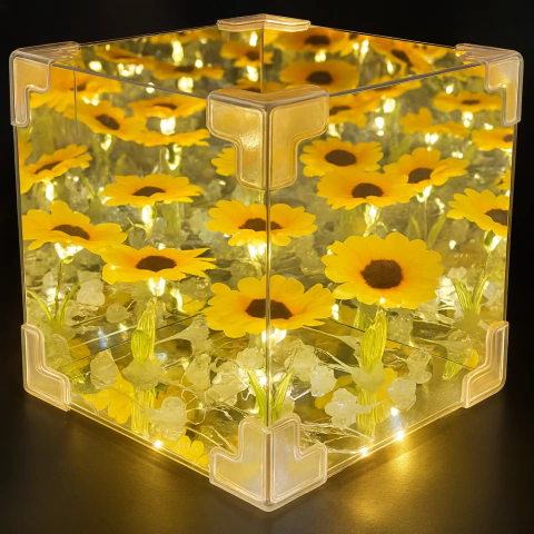 Cubo Girasoles Infinitos - comprar online