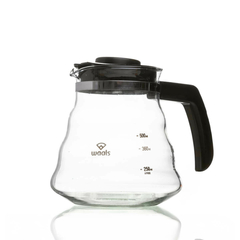 Jarra Colmeia de Vidro com Tampa -700 ml