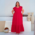 Vestido longo duna evangélico plus size - MM Moda Feminina Plus Size
