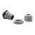 PRENSA CABO BSP3/8 ALETADO CZ IP67 STECK S851CI - loja online