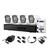 Kit De Seguridad Hikvision Dvr 4 Canales 4 Cámaras 2mpx Colorvu Disco Rigido 1tb