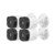 Kit X4 Camara Cctv 1080p 2mp Bullet Infrarroja Dahua