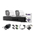 Kit De Seguridad Hikvision Dvr 4 Canales 2 Cámaras 2mpx Colorvu Disco Rigido 1tb