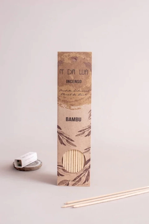 Incenso Artesanal e Natural Bambu