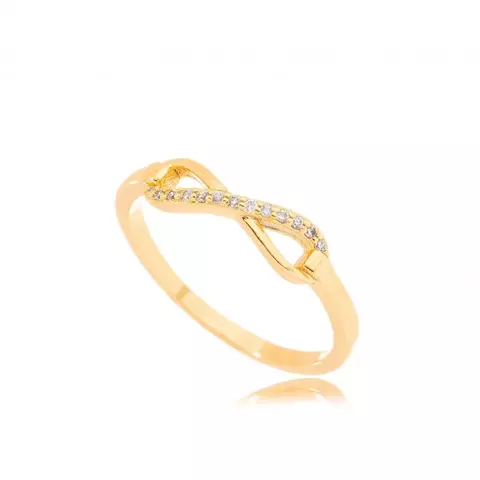 Anel Infinito Cravejado