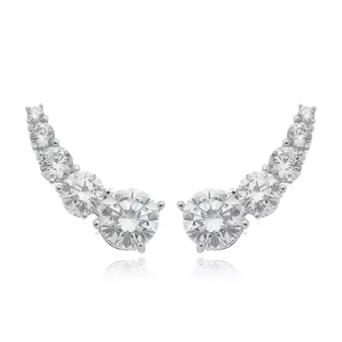 Brinco Ear Cuff com Lapidação Redonda