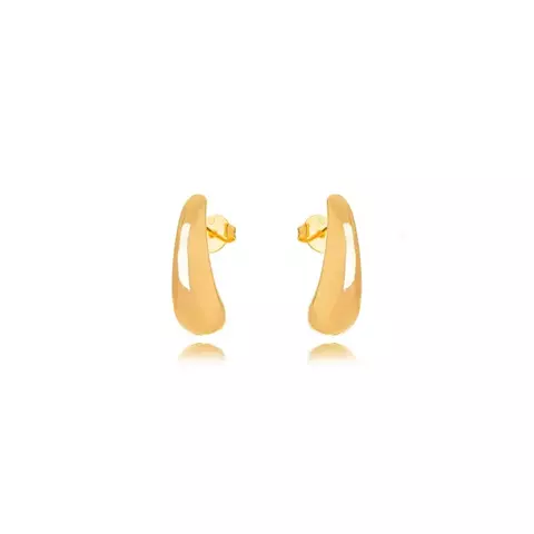 Brinco Vírgula Alongada