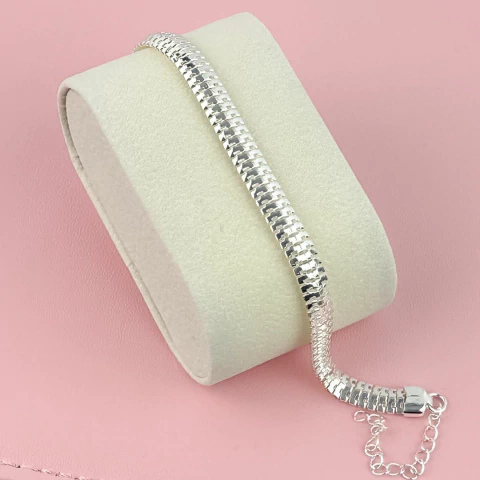 Pulsera snake gruesa