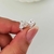 Anillo love minizirconias
