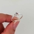 Anillo estrella de minizirconias cristal