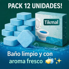 12 pastillas para inodoro: Elimina el sarro y mal olor en 7 min