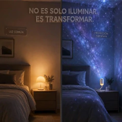 Proyector de galaxias y estrellas con USB - comprar online