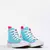 All Star Azul Zíper Cano Alto Infantil - comprar online