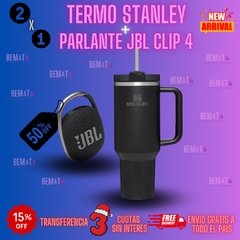 Vaso Térmico Stanley Quencher + Parlante JBL CLIP 4 DE REGALO