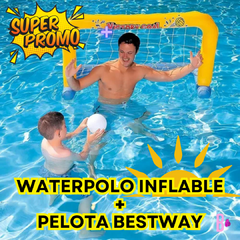 Water Polo Inflable + Pelota Bestway | Pool Game