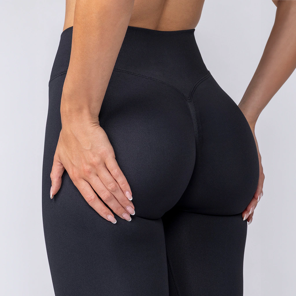 Costura scrunch de la Calza Push Up, de espalda