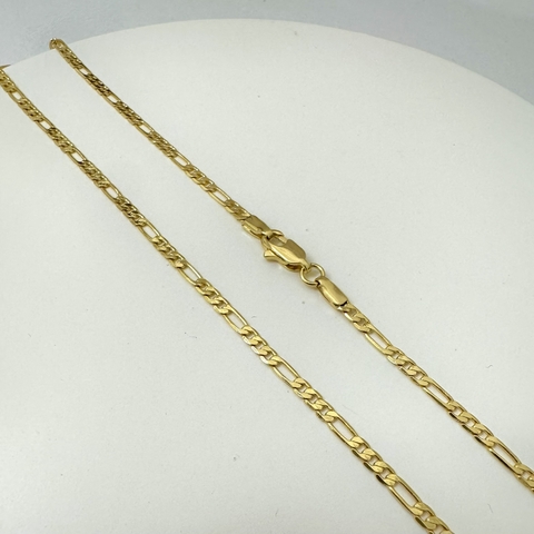 CORRENTE FIGARO 3X1 3MM FECHO ITALIANO 40CM - infantil - comprar online