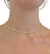 CHOKER ELO 3X1 32+10cm - Henziel Joias