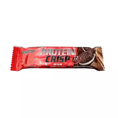 Protein Crisp sabor Cookies and Cream Integral Medica 45g - comprar online