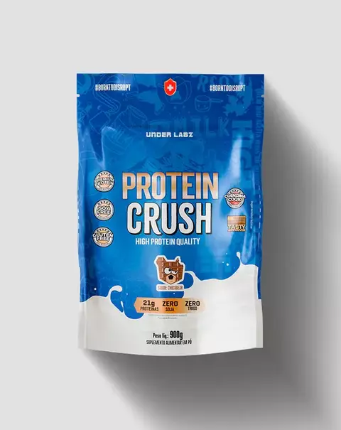 Whey Protein Crush Under Labz sabor Swiss Chocobear 900g