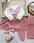 Saída de Maternidade Ester Rose - 3 peças (ler a descrição do anúncio)