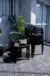 Combo 4 Sillas Parecido Mascardi 1 Mesa Rectangular Encastrable Color Negro - comprar online