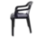 Combo 6 Sillas Milano Mascardi 1 Mesa Redonda 120Cm Color Negro - Reveton 12
