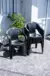 Combo 2 Sillas Ancona Mascardi 1 Mesa Cuadrada 75x75 Color Negro - tienda online