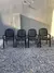 Combo 4 Sillas Caribe Mascardi 1 Mesa Redonda 120Cm Color Negro - Reveton 12