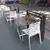 Combo 2 Sillas Perla Mascardi 1 Mesa Monoblock Color Blanco - Reveton 12