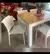 Imagen de Combo 4 Sillas Valencia Mascardi 1 Mesa Redonda de 7 Patas Color Blanco