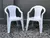 Combo 6 Sillas Ancona Mascardi 1 Mesa Rectangular Encastrable Color Blanco - comprar online