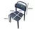Combo 2 Sillas Canada Mascardi 1 Mesa Redonda 90Cm Color Negro en internet