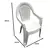 Combo 6 Sillas Perfecto Mascardi 1 Mesa Rectangular 140Cm Reforzada Color Blanco en internet