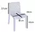 Combo 4 Sillas Perla Mascardi 1 Mesa Redonda 90Cm Color Blanco en internet
