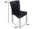 Combo 6 Sillas Presidente Mascardi 1 Mesa Rectangular Encastrable Color Negro en internet