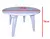 Combo 4 Sillas Similar Mascardi 1 Mesa Redonda 120Cm Color Blanco - comprar online