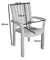 Combo 4 Sillas Turco Mascardi 1 Mesa Redonda 90Cm Color Blanco - comprar online