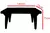 Combo 6 Sillas Tiffany Mascardi 1 Mesa Rectangular 140Cm Color Blanco en internet