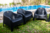 Combo 3 Sillones Skarpo Negros Mascardi