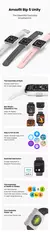 Reloj inteligente Euro Amazfit Bip 5 Unity 46mm más de 120 modos deportivos reloj inteligente monitoreo de salud las 24 horas 5 para teléfono Android IOS - tienda online
