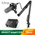 FIFINE Kit de auriculares mezclador de audio con micrófono de podcast con brazo de pluma para PC, micrófono de estudio de grabación para Youtube-K688/H8/Ampli1 en internet